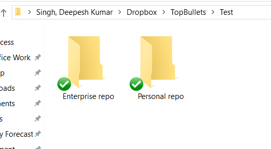 Repo folders